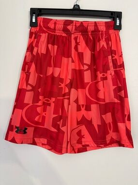 Under Armour Boys Athletic Dri Fit Shorts Size Medium